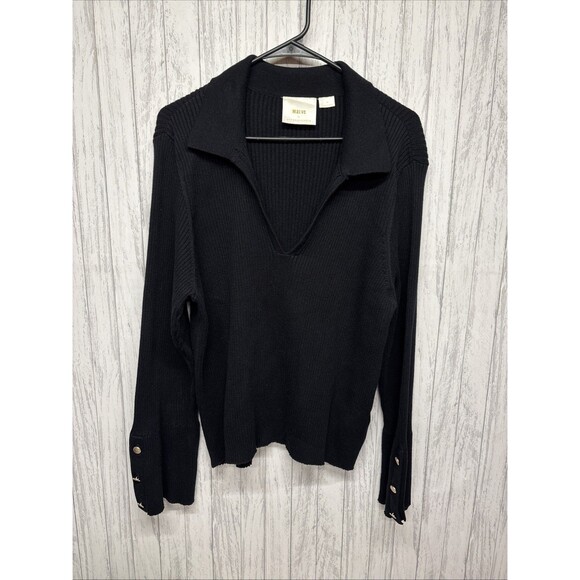 Maeve Sweaters - Womens Size 3X Maeve Bell Sleeve Sweater Black EUC